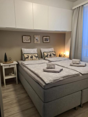 RovaKoti Saaga Suite with Sauna, Gym Access, Smartlock, Rovaniemi